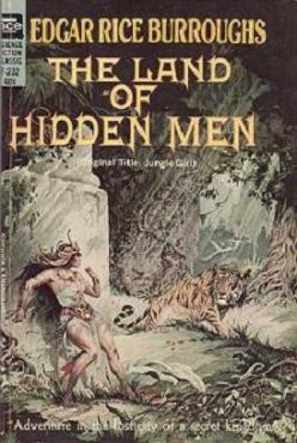 Ace Books - The Land of Hidden Men (ace Science Fiction Classic F-232) - Edgar Rice Burrough