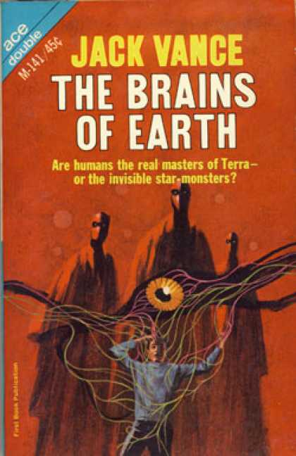 Ace Books - Brain of Earth/many Worlds of Magnus Ridolph - Jack Vance