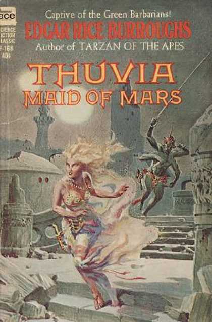 Ace Books - Thuvia, Maid of Mars (ace Sf Classics, F-168)