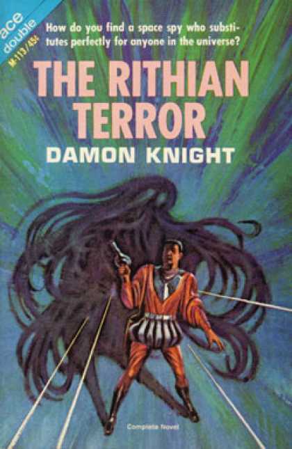 Ace Books - Off Center and the Rithian Terror - Damon Knight