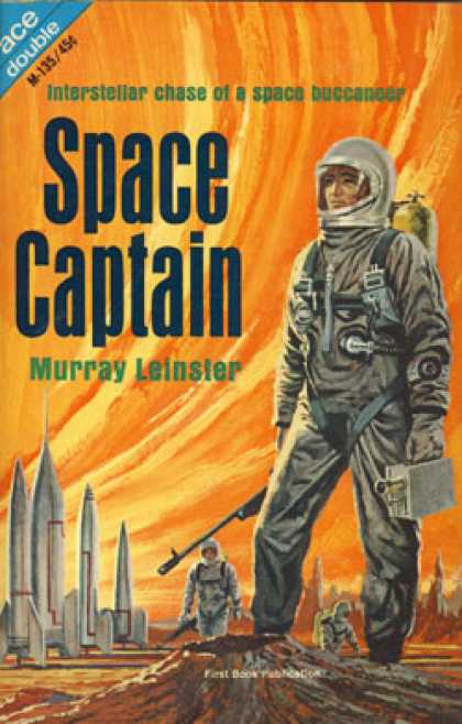 Ace Books - Space Captain / the Mad Metropolis - Murray Leinster