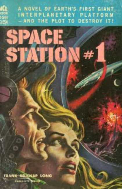 Ace Books - Space Station 1 - Frank Belknap Long