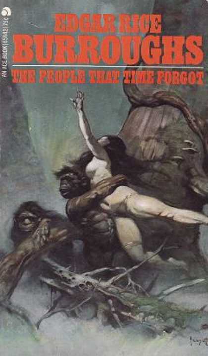 Ace Books - People Time Forgot - Edgar Rice Burroughs