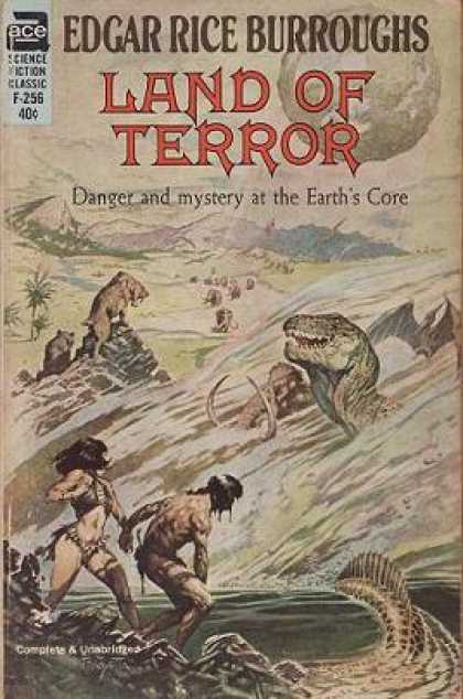 Ace Books - Land of Terror: (pellucidar, No 6) - Edgar Rice Burroughs