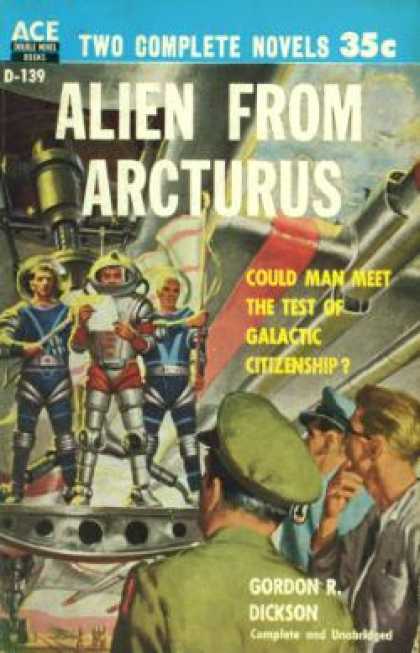 Ace Books - Alien From Arcturus / Atom Curtain - Gordon R. / Williams, Nick Boddie Dickson