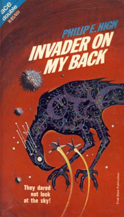 Ace Books - Invader On My Back / Destination: Saturn (ace Double #h-85