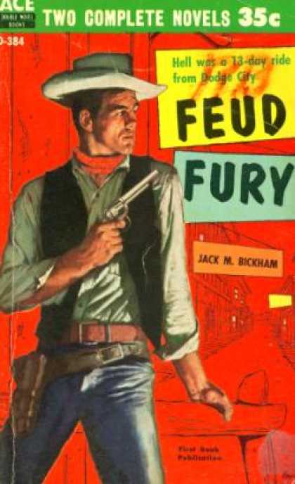 Ace Books - Feud Fury - Jack M. Bickham