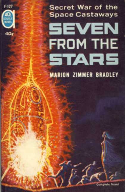 Ace Books - Seven From the Stars / Worlds of the Imperium - Marion Zimmer / Laumer, Keith Br