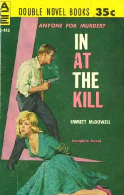 Ace Books - Bloodline To Murder / In at the Kill - Emmett Mcdowell