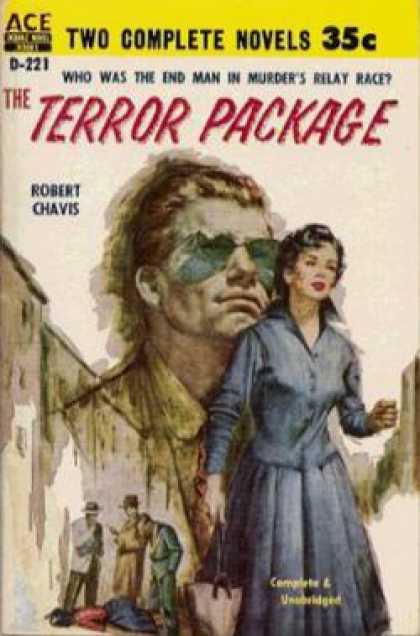 Ace Books - Youve Bet Your Life/ the Terror Package - Gordon / Chavis, Robert Ashe