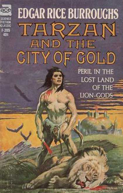 Ace Books - Tarzan and the City of Gold - Edgar Rice Burroughs