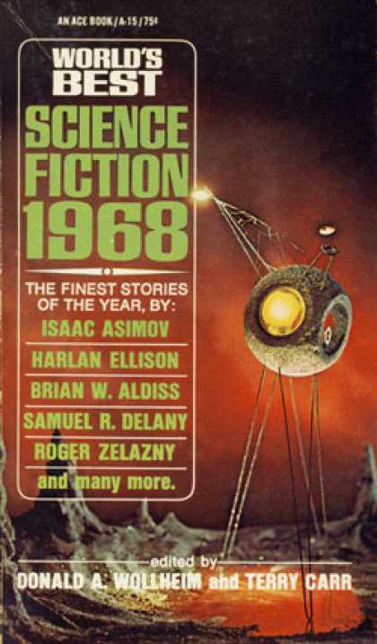 Ace Books - World's Best Science Fiction: 1968 - Wollheim and Carr
