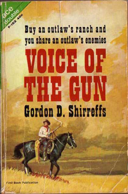 Ace Books - Voice of the Gun / Rio Desperado - Gordon D. Shirreffs