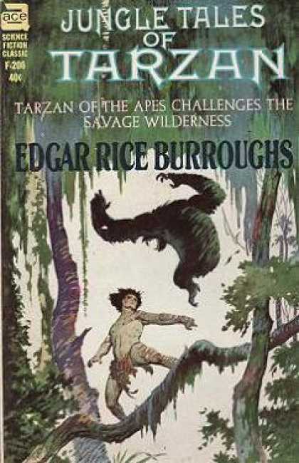 Ace Books - Jungle Tales of Tarzan - Edgar Rice Burroughs