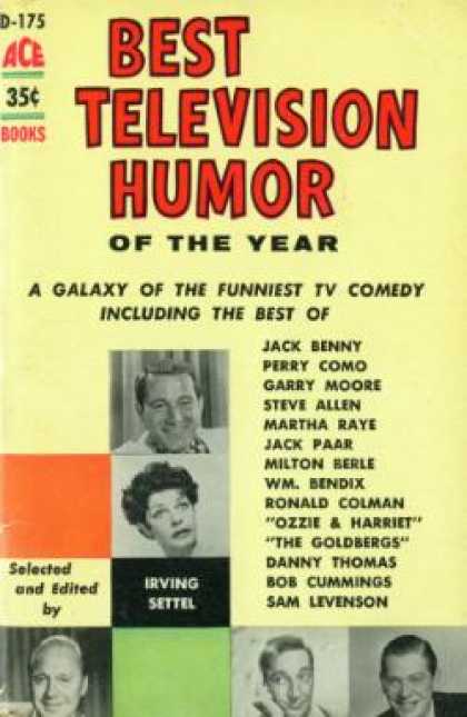 Ace Books - Best Television Humor of the Year - Irving Settel