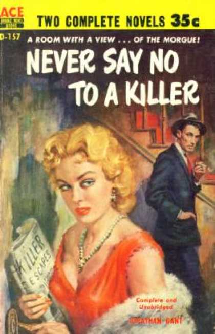 Ace Books - Stab In the Dark and Never Say No To a Killer - Louis Trimble
