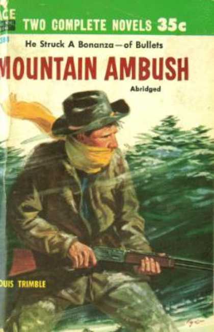 Ace Books - Feud Fury / Mountain Ambush - Jack M. Bickham