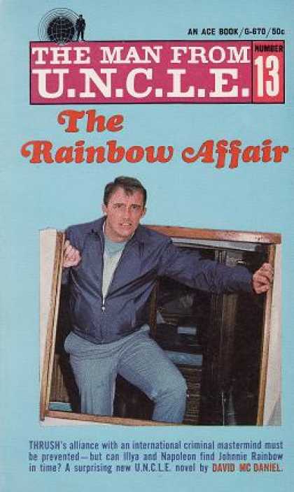 Ace Books - The Man From Uncle #13 the Rainbow Affair - David Mcdaniel