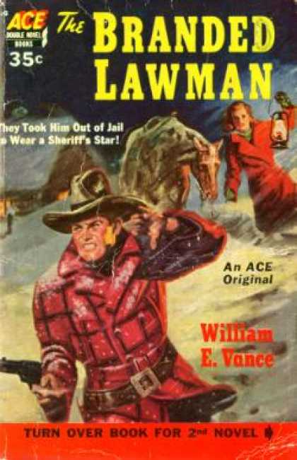 Ace Books - The Branded Lawman - William E. Vance