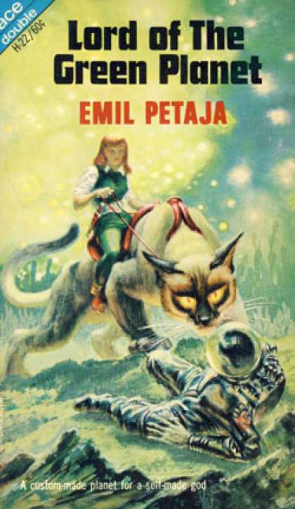Ace Books - Lord of the Green Planet / Five Against Arlane - Emil Petaja