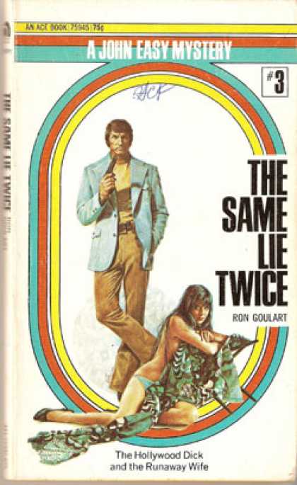 Ace Books - The Same Lie Twice - Ron Goulart