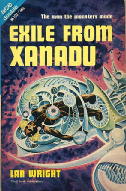 Ace Books - Exile From Xanadu / the Golden People - Lan Wright