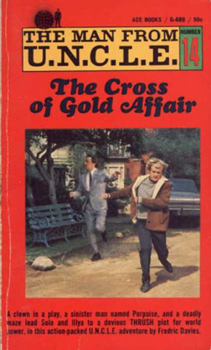 Ace Books - The Cross of Gold Affair : The Man From U.n.c.l.e. Fourteen - Fredric (pen Name