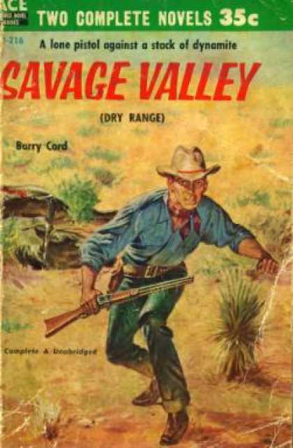 Ace Books - Savage Valley / Ridin' Through
