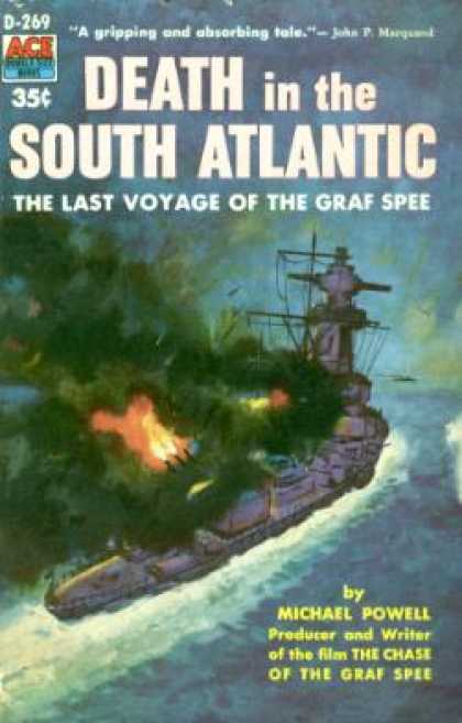 Ace Books - Death in the South Atlantic - Michael Powell