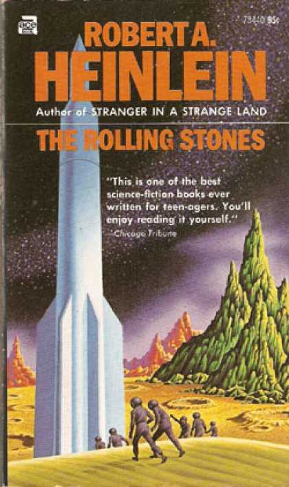 Ace Books - The Rolling Stones - Robert A. Heinlein