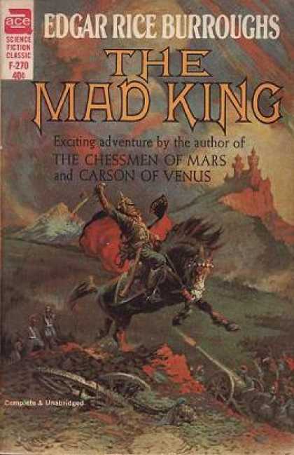 Ace Books - The Mad King - Edgar Rice Burroughs