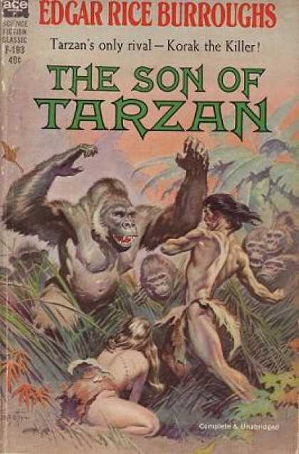 Ace Books - The Son of Tarzan - Edgar Rice Burroughs