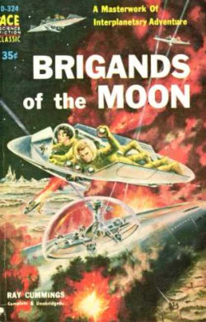 Ace Books - Brigands of the Moon - Ray Cummings