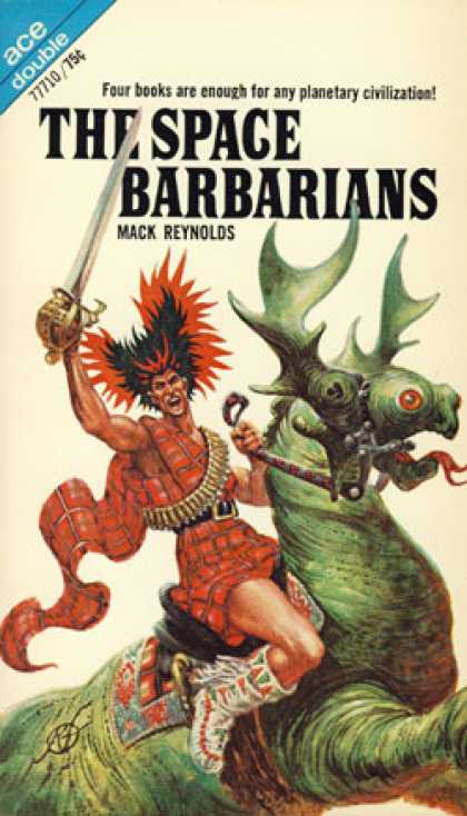 Ace Books - The Space Barbarians & the Eyes of Bolsk - Mackreynolds