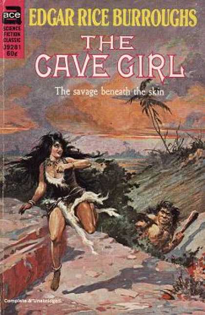 Ace Books - The Cave Girl - Edgar Rice Burroughs