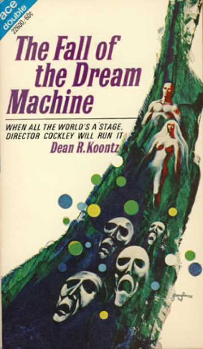 Ace Books - The Fall of the Dream Machine / the Star Venturers - Dean R. Koontz