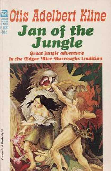 Ace Books - Jan of the Jungle - Otis Adelbert Kline