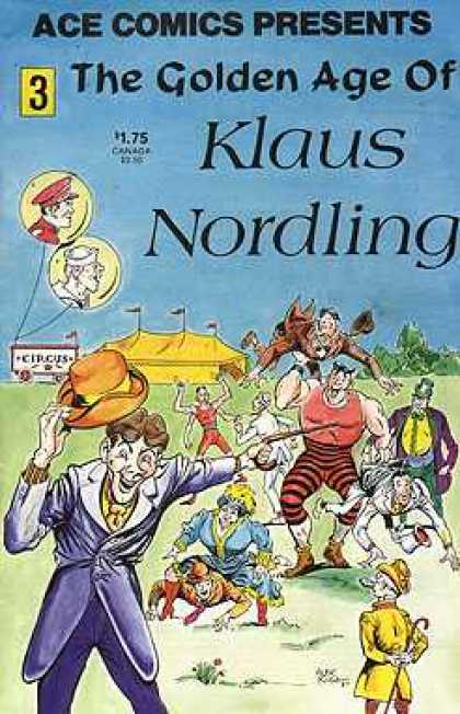 Ace Comics Presents 3 - The Golden Age Of - Klaus Nordling - Circus - Hat - Baffon