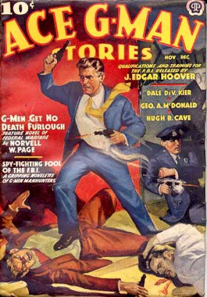Ace G-Man Stories - 11/1938