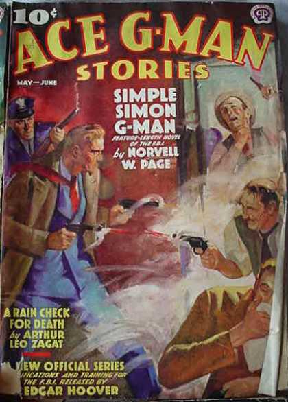Ace G-Man Stories - 6/1939