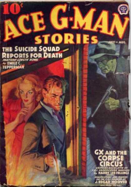 Ace G-Man Stories - 8/1939