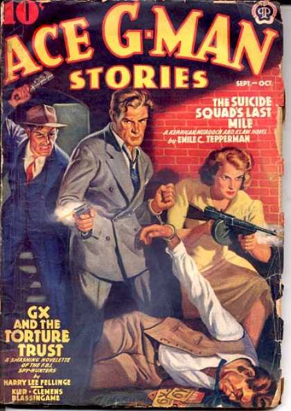 Ace G-Man Stories - 9/1939