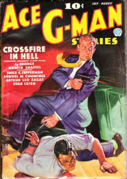 Ace G-Man Stories - 8/1936