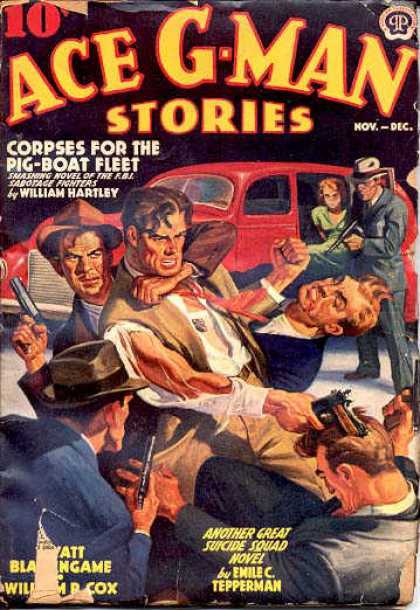Ace G-Man Stories - 11/1939