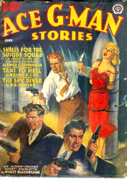 Ace G-Man Stories - 6/1940