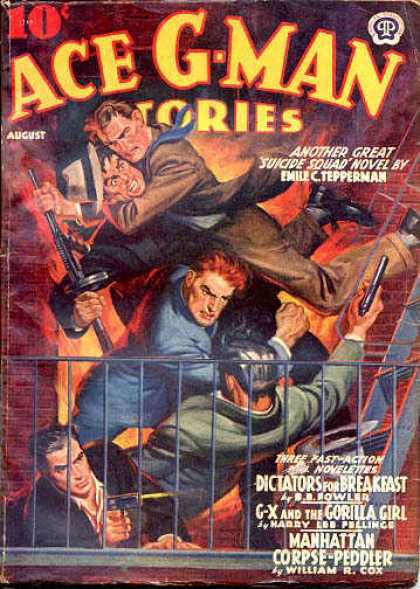 Ace G-Man Stories - 8/1940