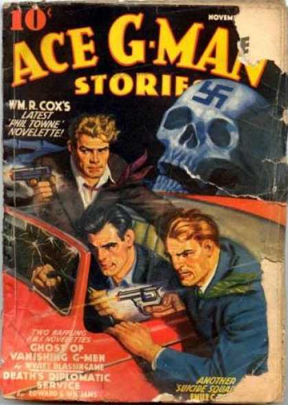 Ace G-Man Stories - 11/1940