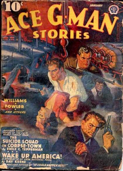 Ace G-Man Stories - 1/1941