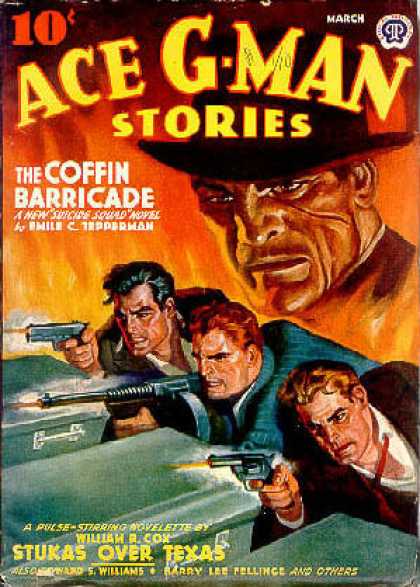 Ace G-Man Stories - 3/1941