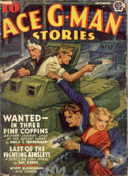 Ace G-Man Stories - 9/1941